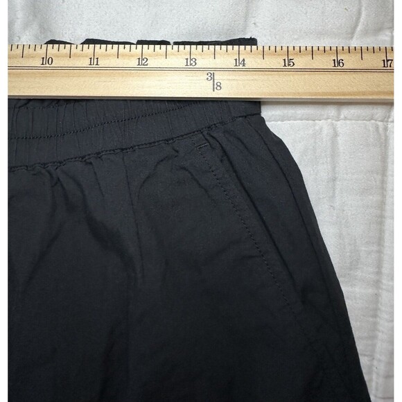 MADEWELL $50 Pull On Black Shorts‎ with Front Pockets Black SMALL NWT - Picture 9 of 9